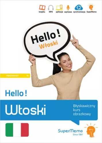 Hello! Włoski. Błyskawiczny kurs obrazkowy A1 - Natalia Wajda