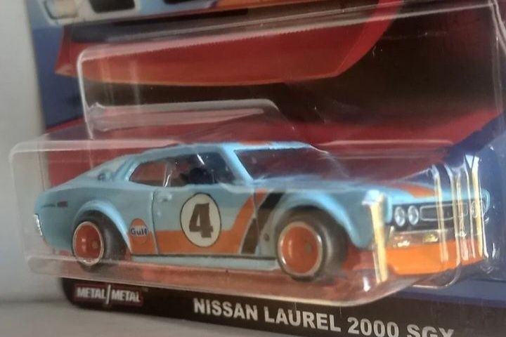 Nissan Laurel 2000 sgx Gulf rodas de borracha