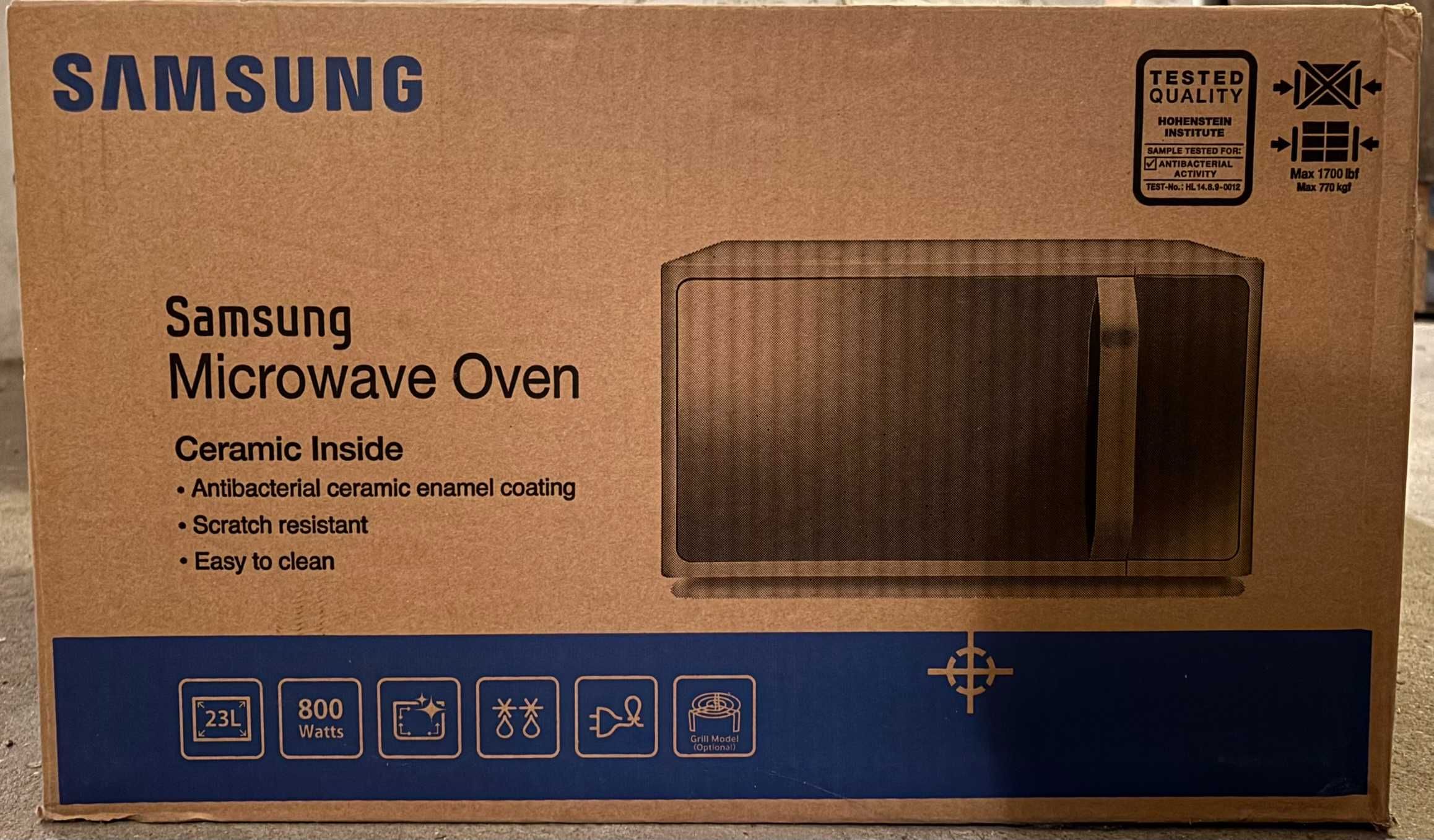 NOWA Mikrofala SAMSUNG MG23F301TAK/EO 800W