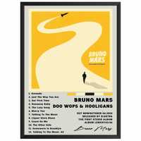 Bruno Mars Doo Wope & Hooligans Plakat Obraz z albumem prezent