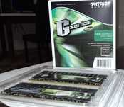 Pamięć RAM 2x2 GB DDR3 Patriot G series 1333 MHz
