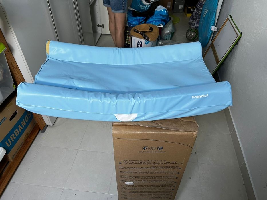 Trocador fralda Pré-Natal com capa turca