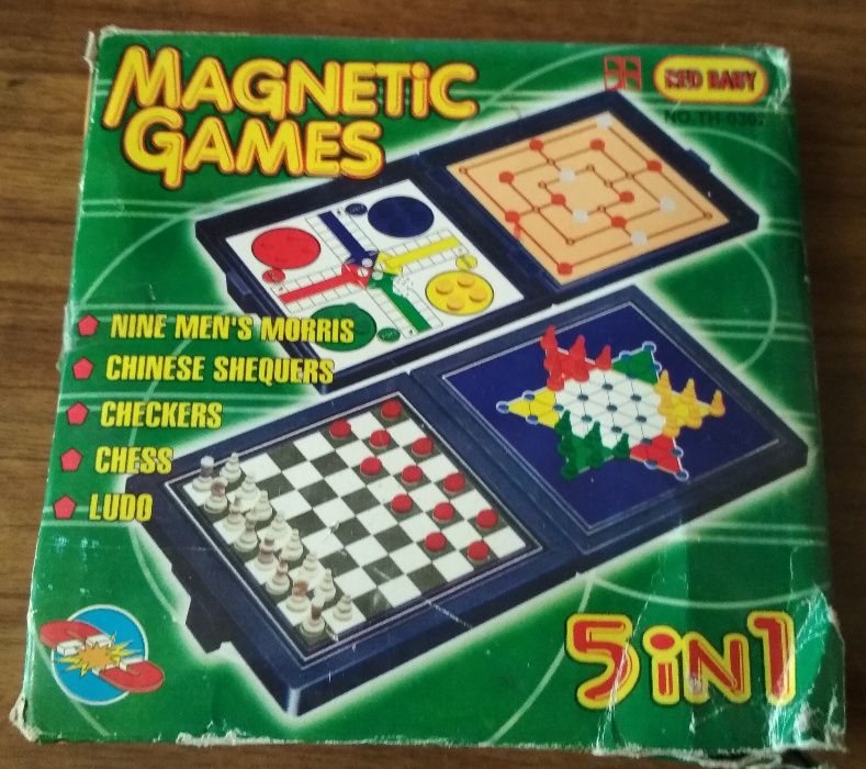 Набор игр Magnetic Games 5в1 Пазл