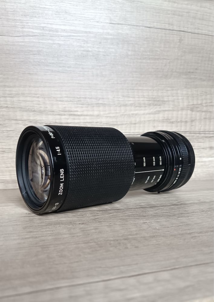 Komura zoom lens 80-210mm f4.5 for Canon Fd/FL