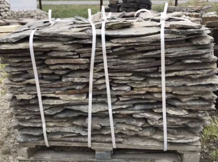 Kamień Naturalny Łupek Szarogłazowy Elewacja Akwarium Kaskada Oczko