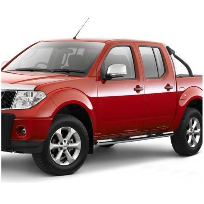 Nakładki chromowane na lampy Nissan Navara D40