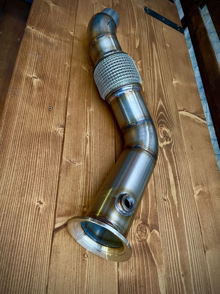 Downpipe 3” E60 E61 E70 E71 E83 E90 E91 E92 E93 M57N2 530d m57