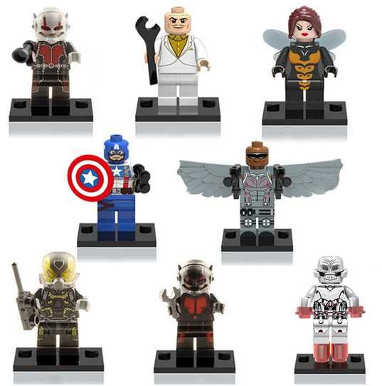 Bonecos minifiguras Super Heróis nº19 (compatíveis com Lego)