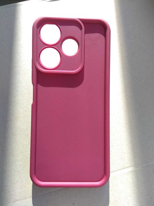 Бордовый Чехол на Xiaomi Redmi 13 / Redmi Note 13R 5G Бампер Чохол