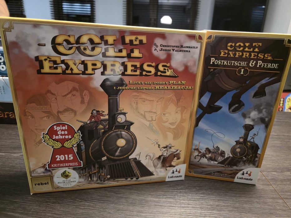 Gra Colt Express + dodatek Konie i Dyliżans