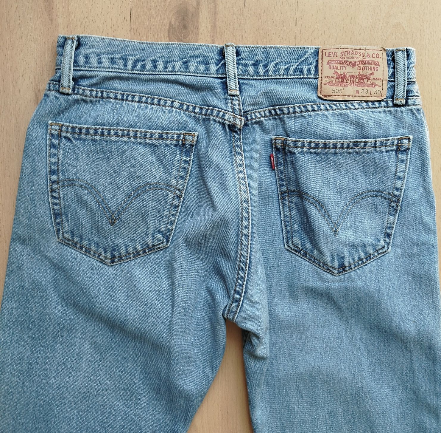 Levi's 505 spodnie jeans rozm.W33 L30