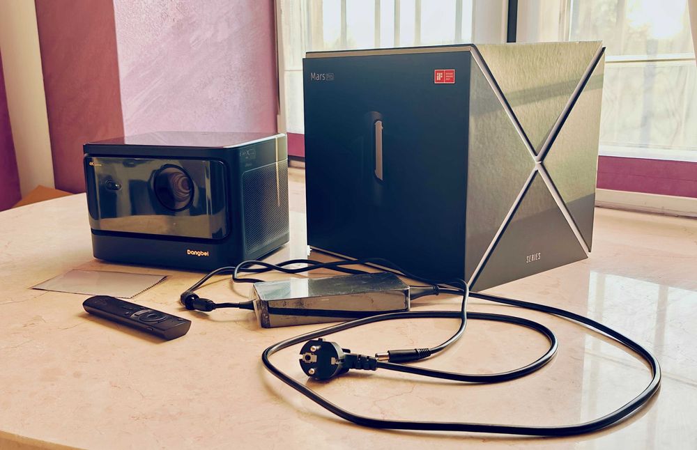 Проектор Dangbei Mars Pro Black 4K лазерний DLP 3D Android з Bluetooth