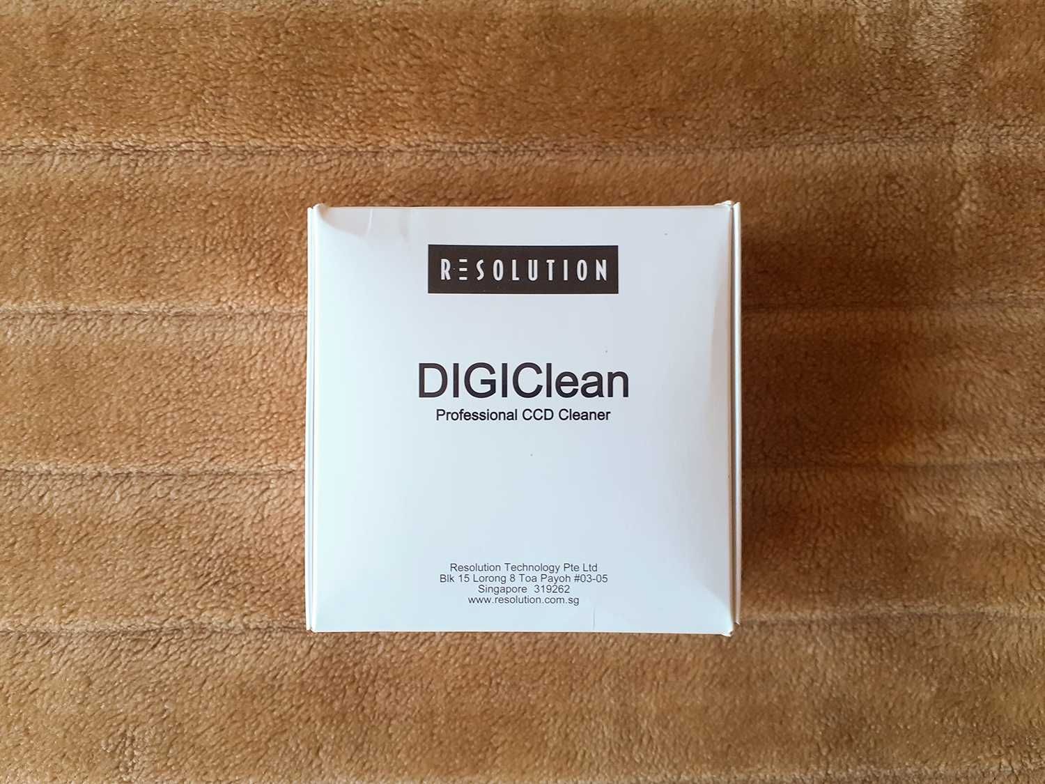 Kit de Limpeza Sensor Resolution DigiClean completo e novo