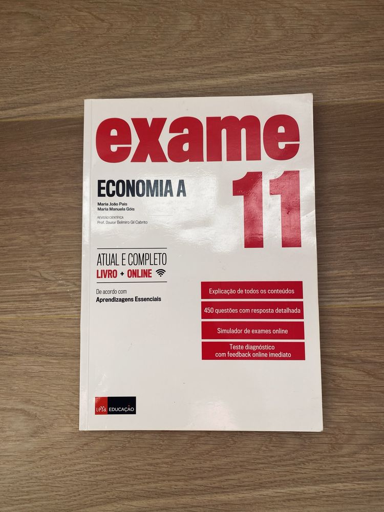 Livro Exame Economia A, 11° Ano