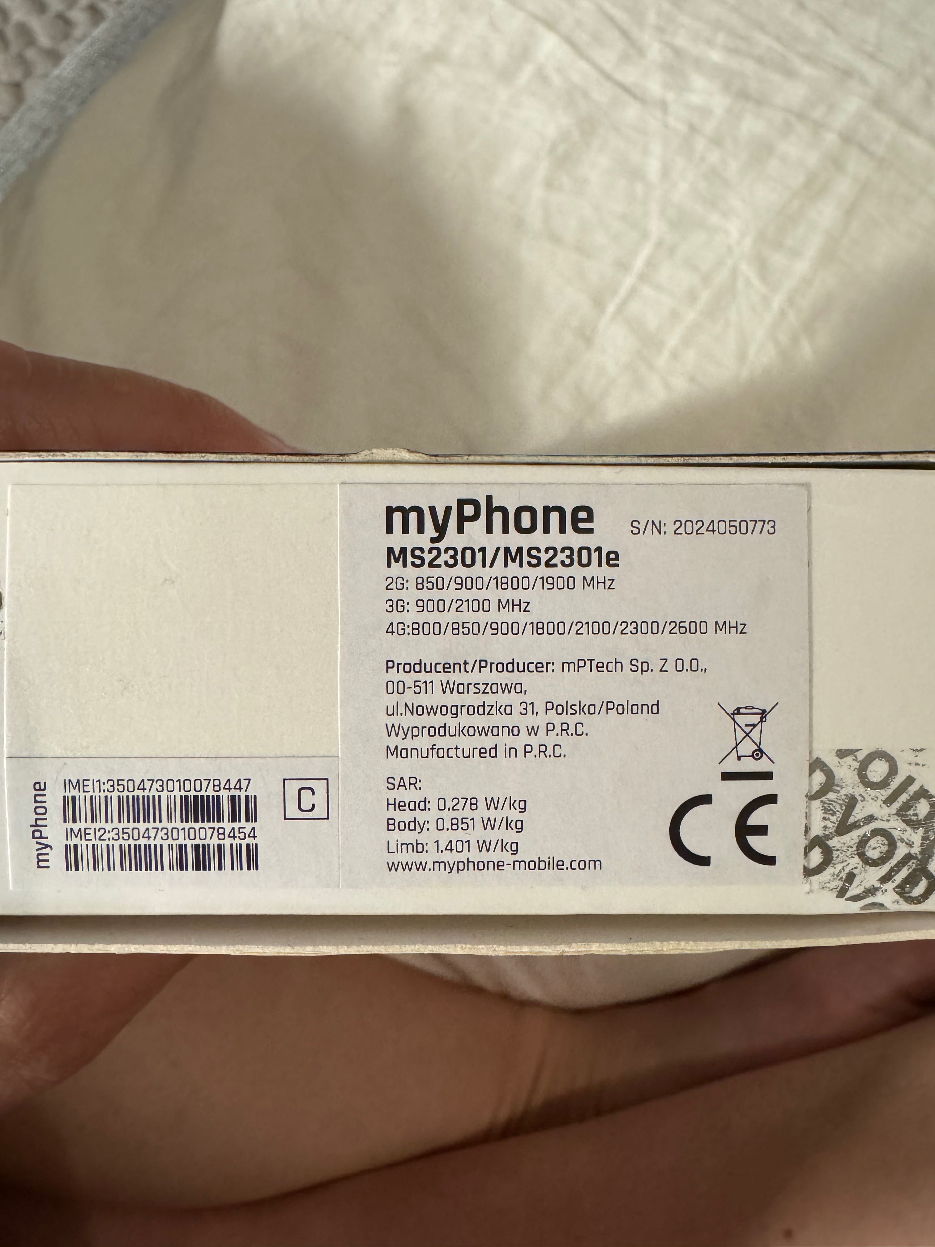 Smartfon MYPHONE N23 Lite 3/32GB 6.51" Srebrny