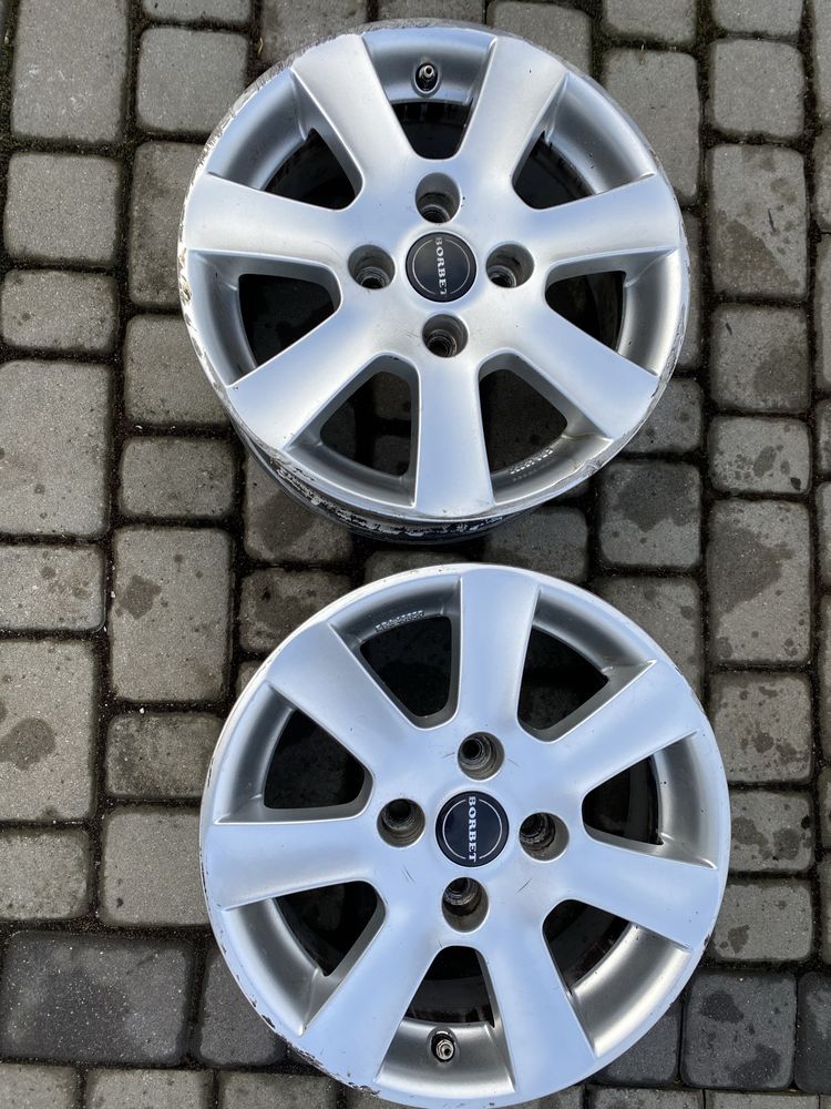 Alufelgi 4x108 15 cali Ford Fiesta Fokus KA B-max Figo Transit Courier