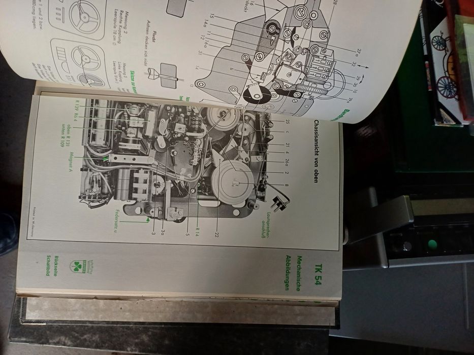 Stare schematy serwisowe  radiowe i magnetofonow szpulowych lampowych