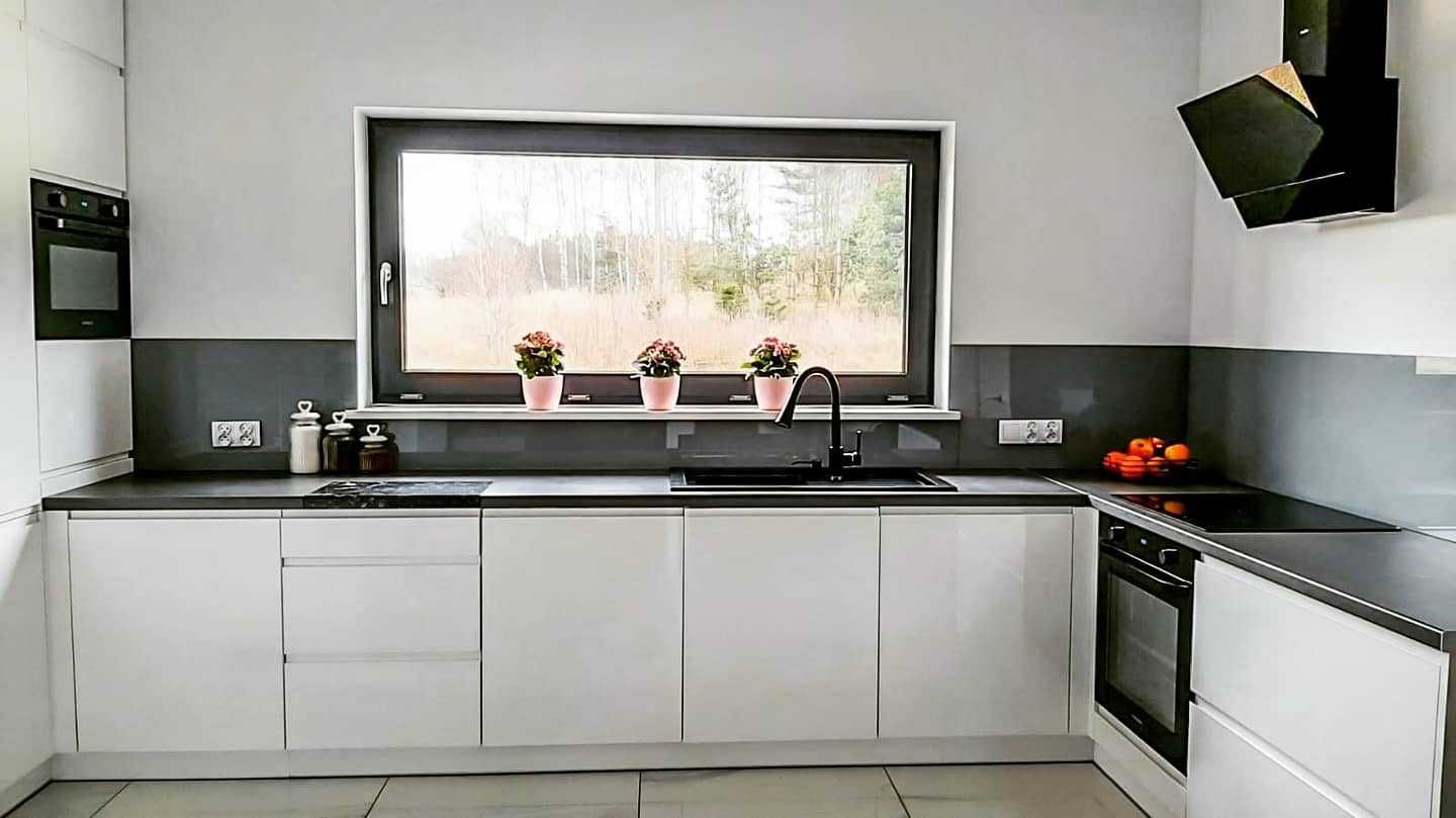 Szkło hartowane do kuchni/ panele szklane/ Lacobel/ Szkło z grafiką