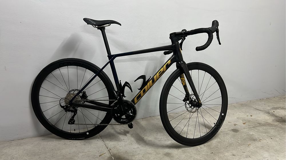 Bicicleta Coluer invicta 5.4 com rodas roval c38 - M