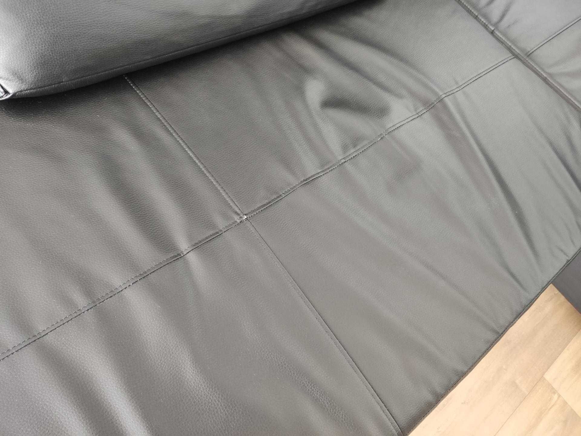 Narożnik z funkcją spania FRIHETEN, eko skóra, Ikea, lewo i prawo str.