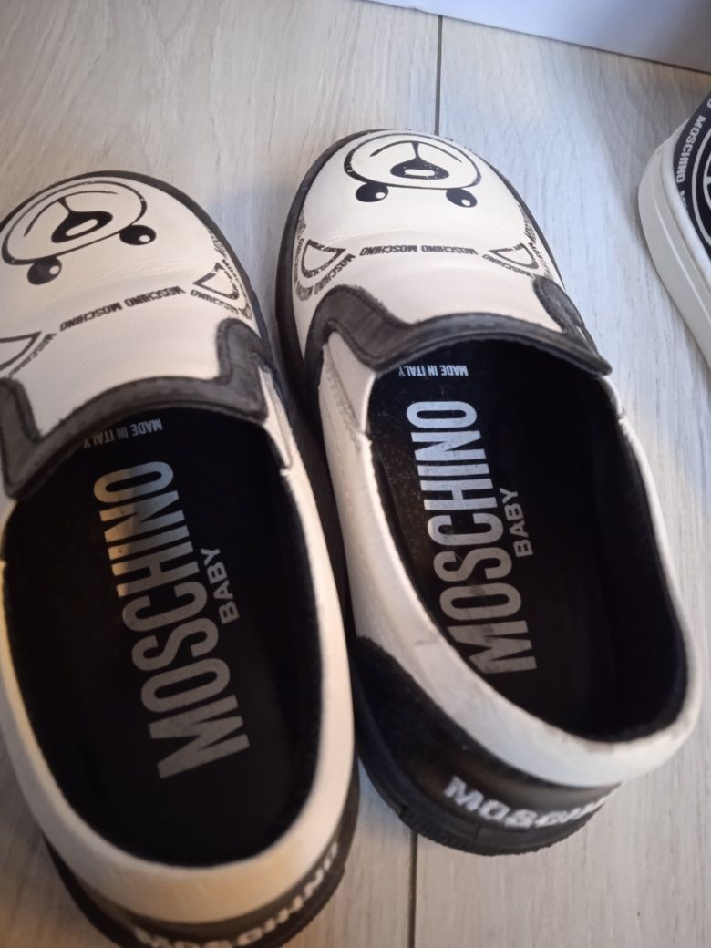 Moschino Teddy półbuty miś wiosenne przejściowe adidas LEGO superstar