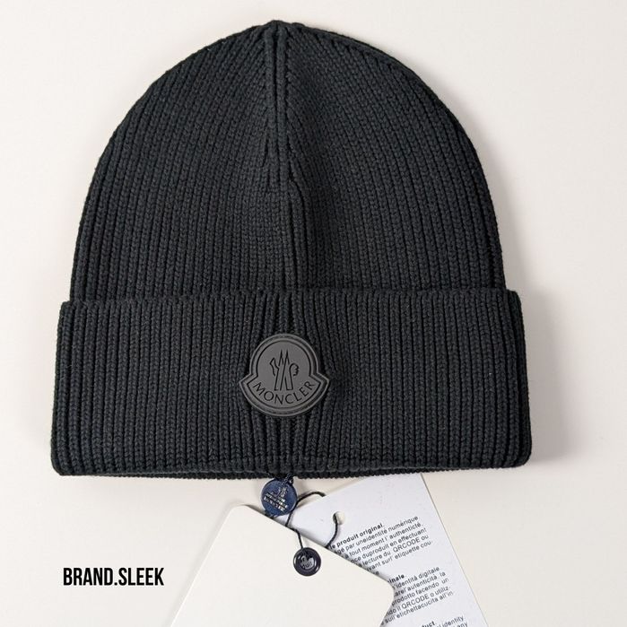 Шапка Mocler, шапка монклер, шапка чоловіча, шапка жіноча