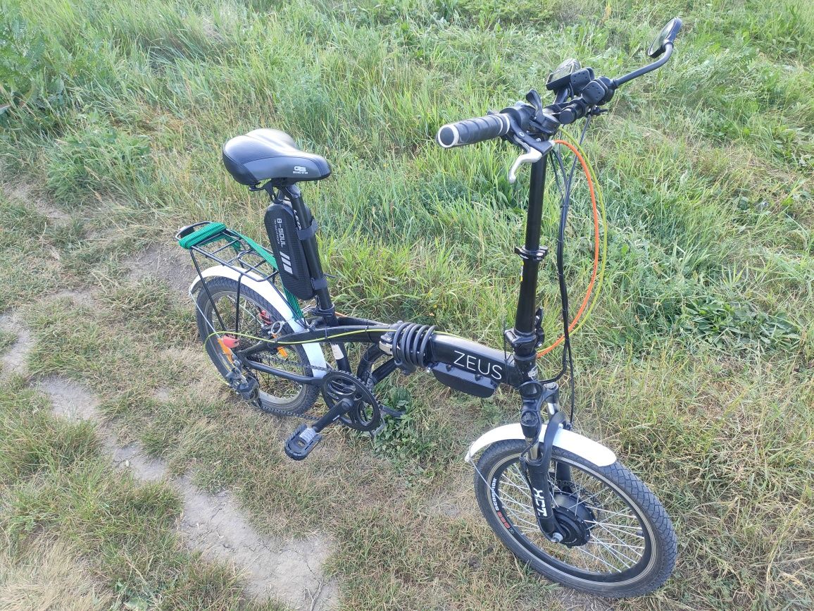 Электровелосипед 20" 350w 10A складной школьник десна