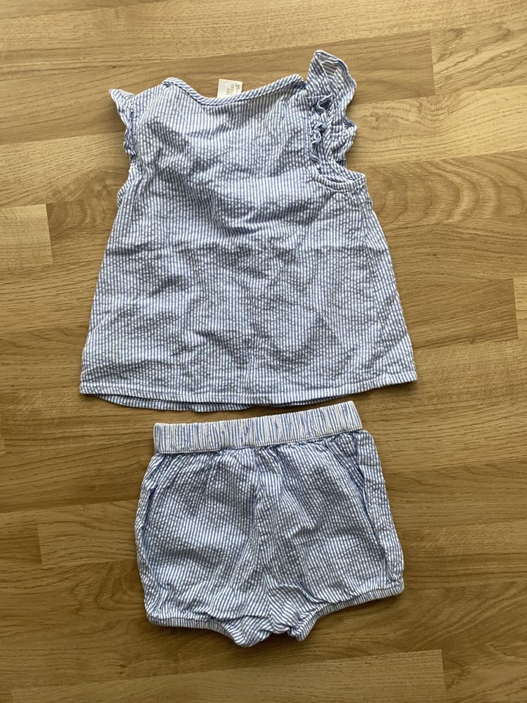 Komplet letni dla dziewczynki H&M r.86