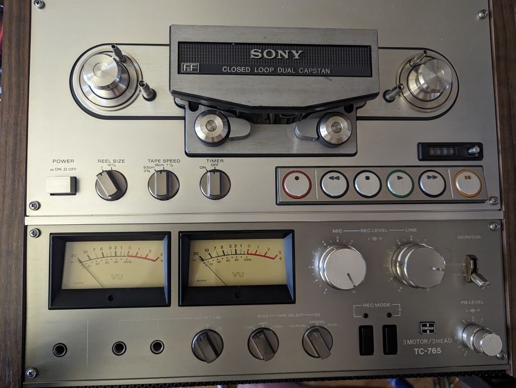 Магнітофон Sony TC-765