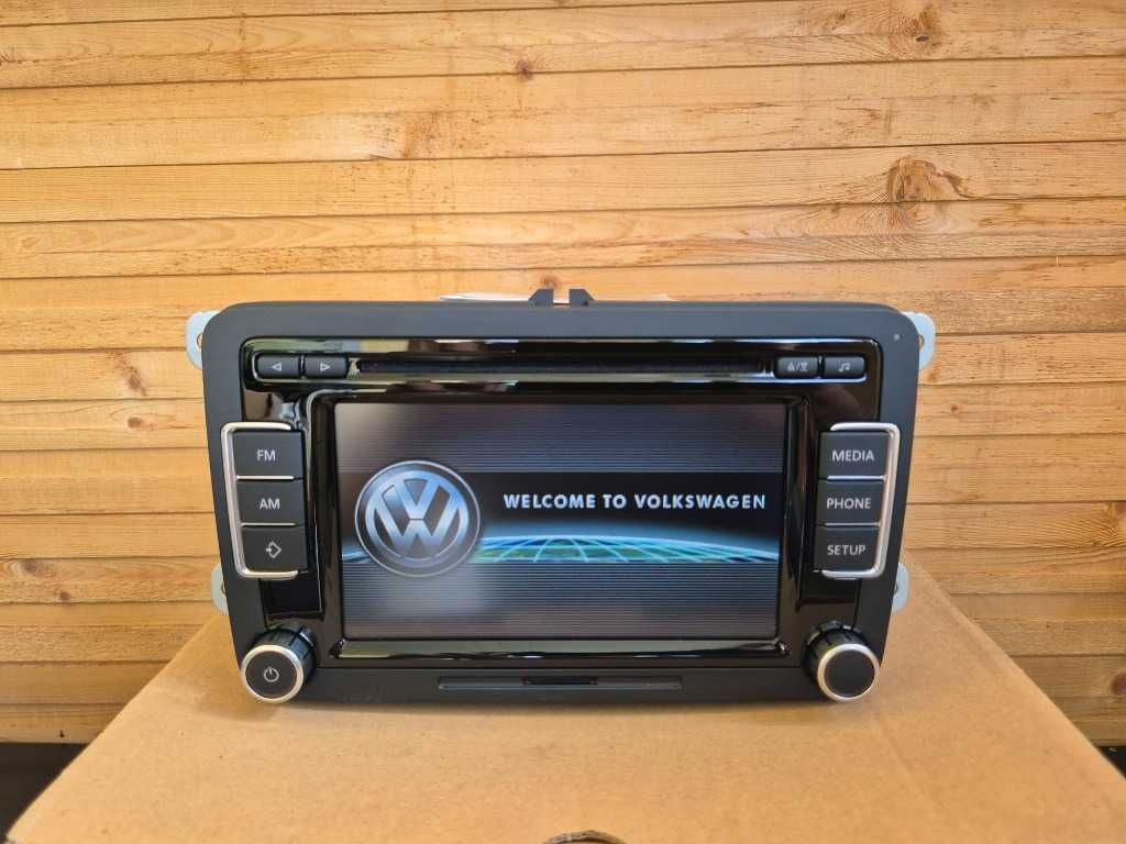 Fabrycznie NOWE radio VW RCD 510 Bosch Golf Passat Tiguan Eos Touran