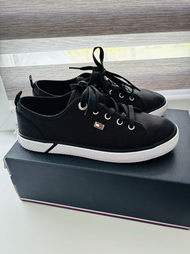 Кеди  Tommy Hilfiger vulc canvas sneakers