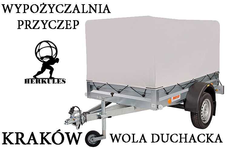 Wypożyczalnia Wynajem Przyczep 263X125X35 i większe mniejsze Przyczepa