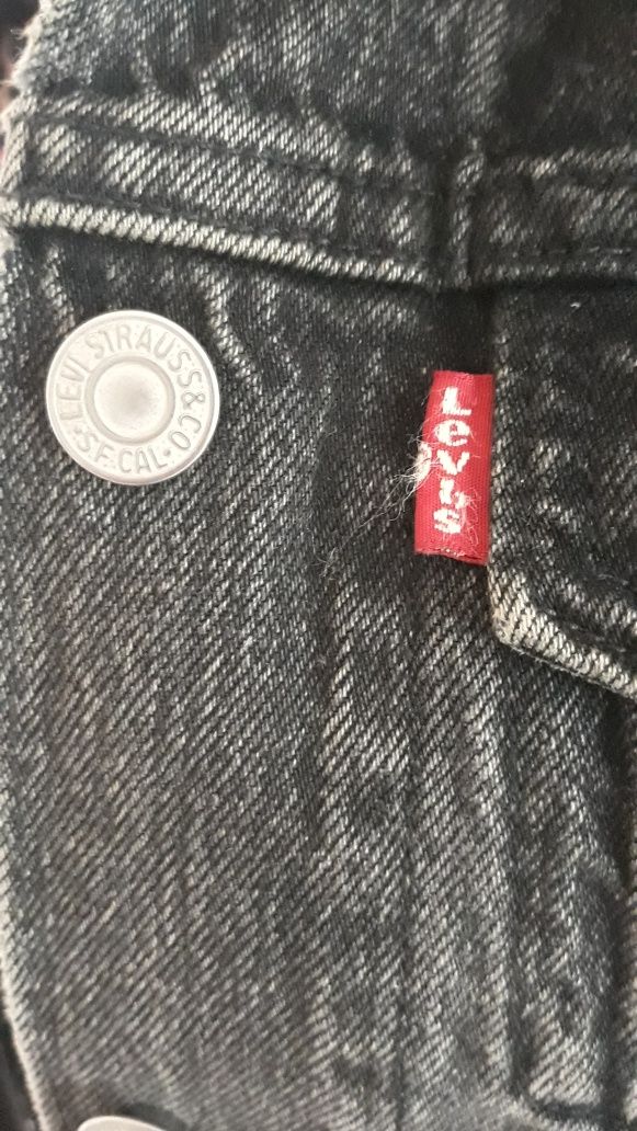 Kurtka Levi's czarna custom
