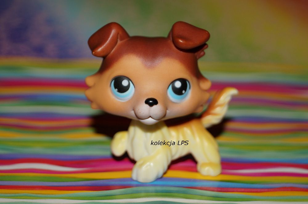 LPS Littlest Pet Shop collie #58 SAGE oryginalny oryginał UNIKAT POP