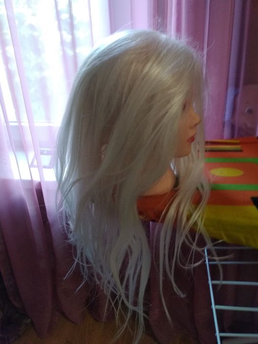 Голова для причёсок,манекен болванка новая.