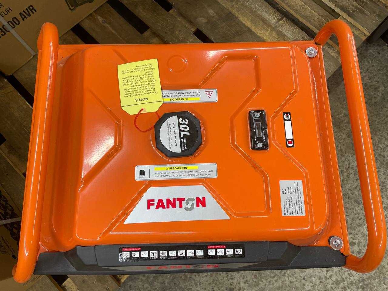 Генератор Topiber Fantom SRGE 8500E 7.5 кВт 230v в наявності. Доставка