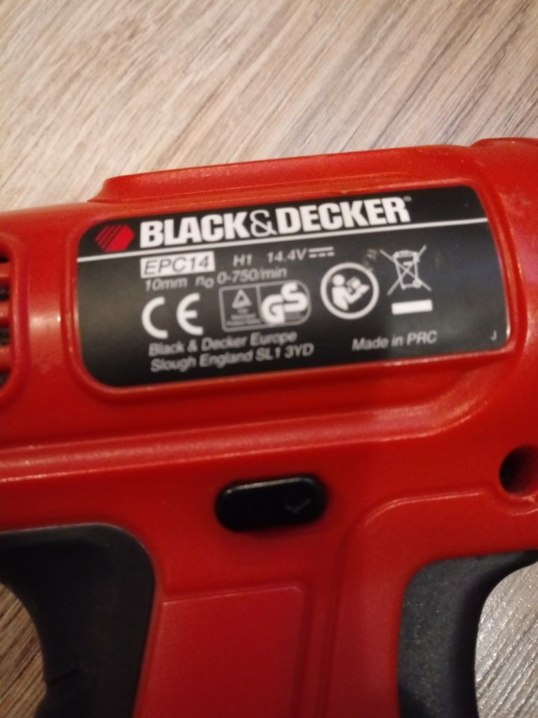 Wkrętarka Black&Decker epc-14, 14.4V.