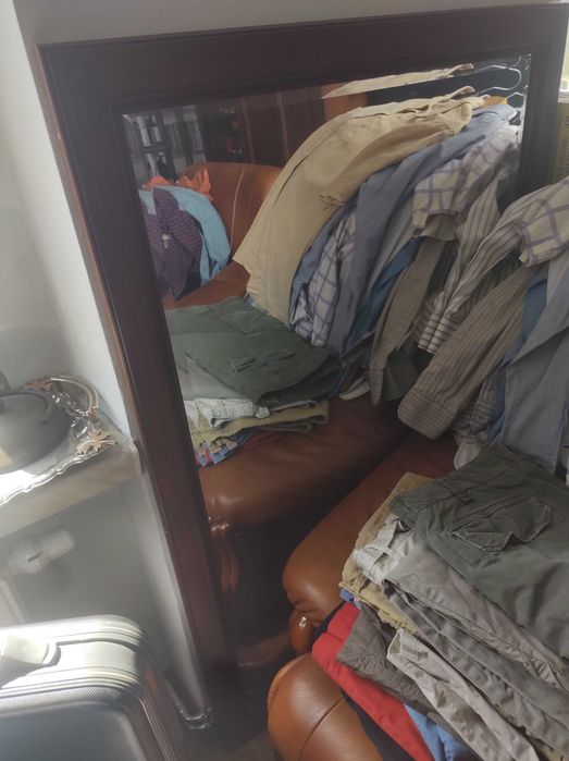 Duży komplet mebli retro do salonu pokoju