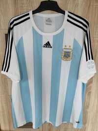 Koszulka piłkarska męska Adidas Reprezentacja Argentyna 2008/09 r. XL