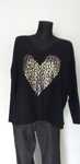 Sweter moda Italia uniwersalny oversize