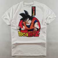 TERRANOVA t-shirt biały dragon ball z XXL