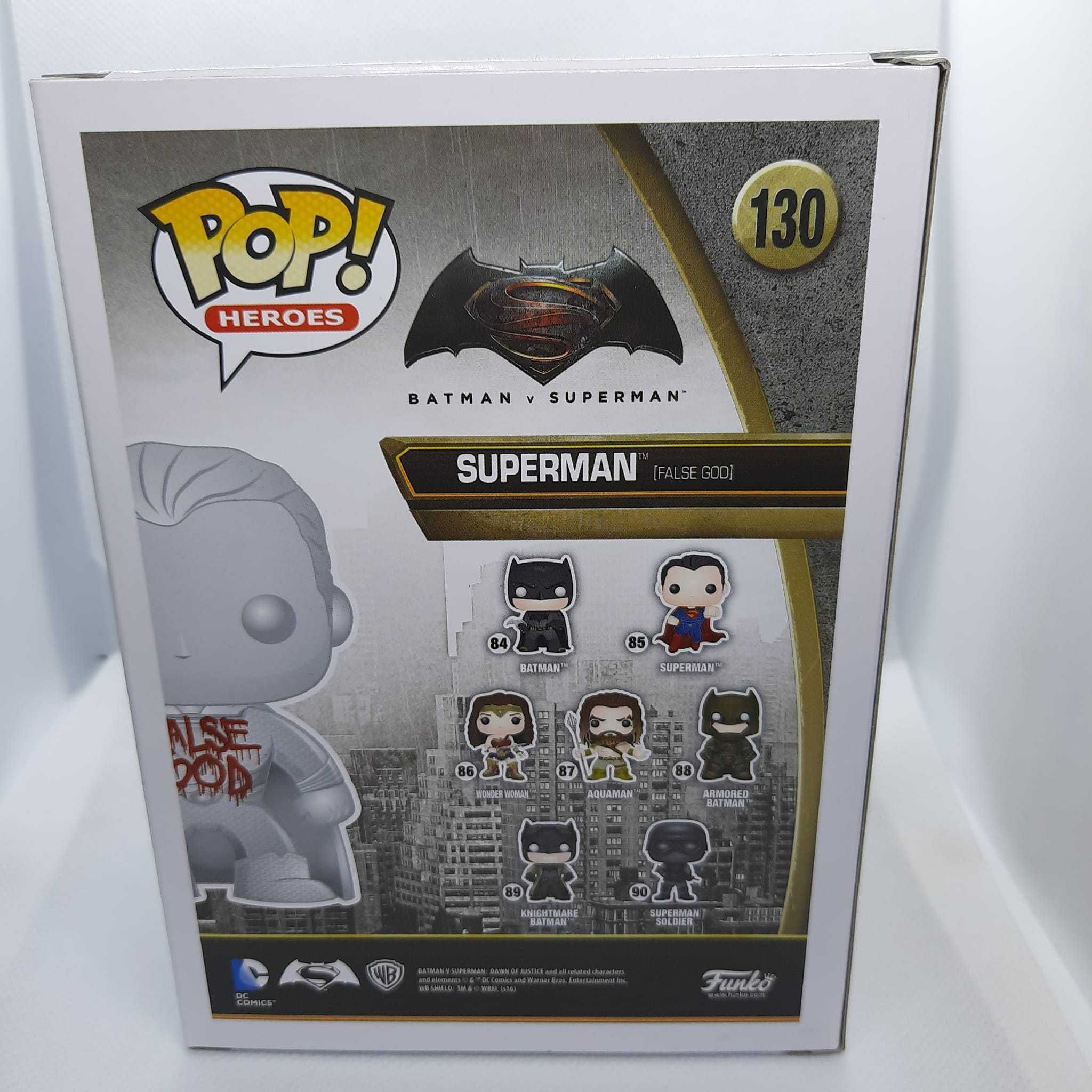 Funko Pop Superman 130 False God Convention 2016