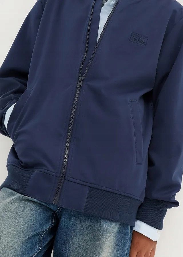 B.P.C kurtka chłopięca softshell granatowa bomberka 176/182.