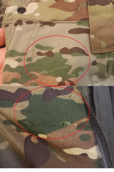 Штани ECWCS Gen III Level-5 Soft Shell Розм. M-R MULTICAM® з недоліком