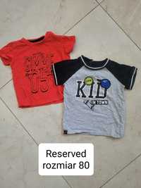 T-shirty Reserved r. 80