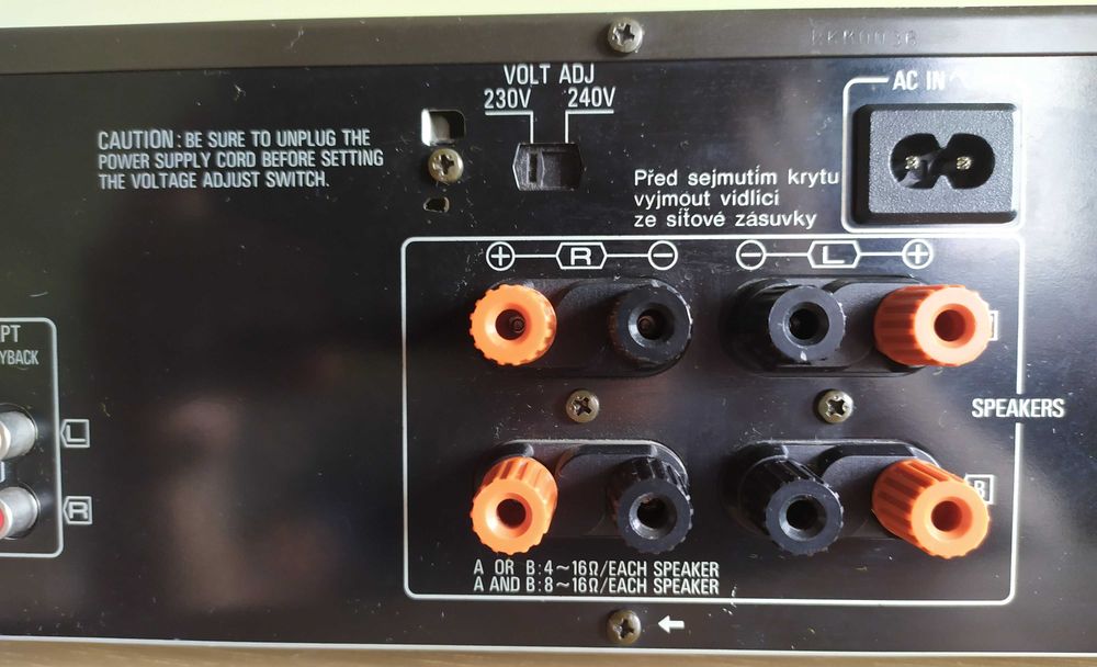 Wzmacniacz stereo SU-VZ220 firmy Technics