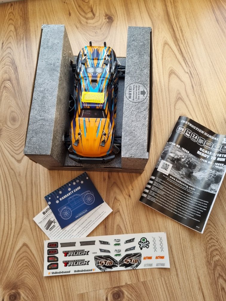 Samochodzik RC HAIBOXING, 1:18, 36 km/h