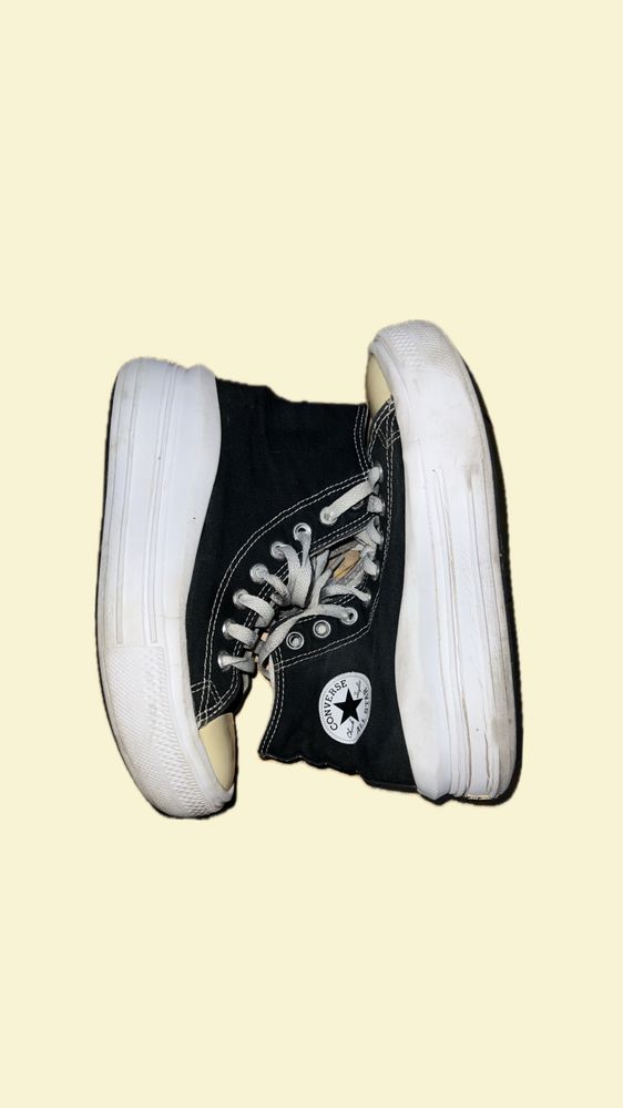 кеды converse на високій подошві y2k drain