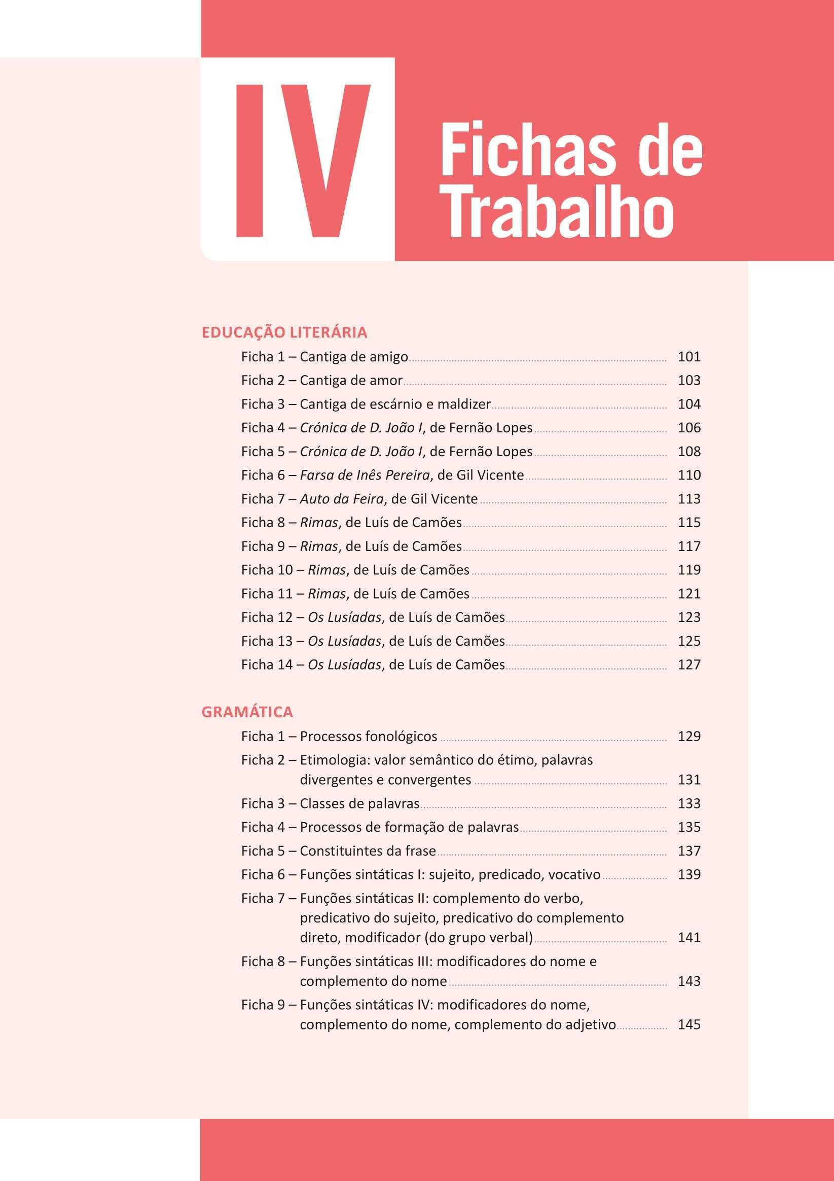 Dossier/Dossiês Professor (Recursos, Fichas, Testes, Questões Aula)