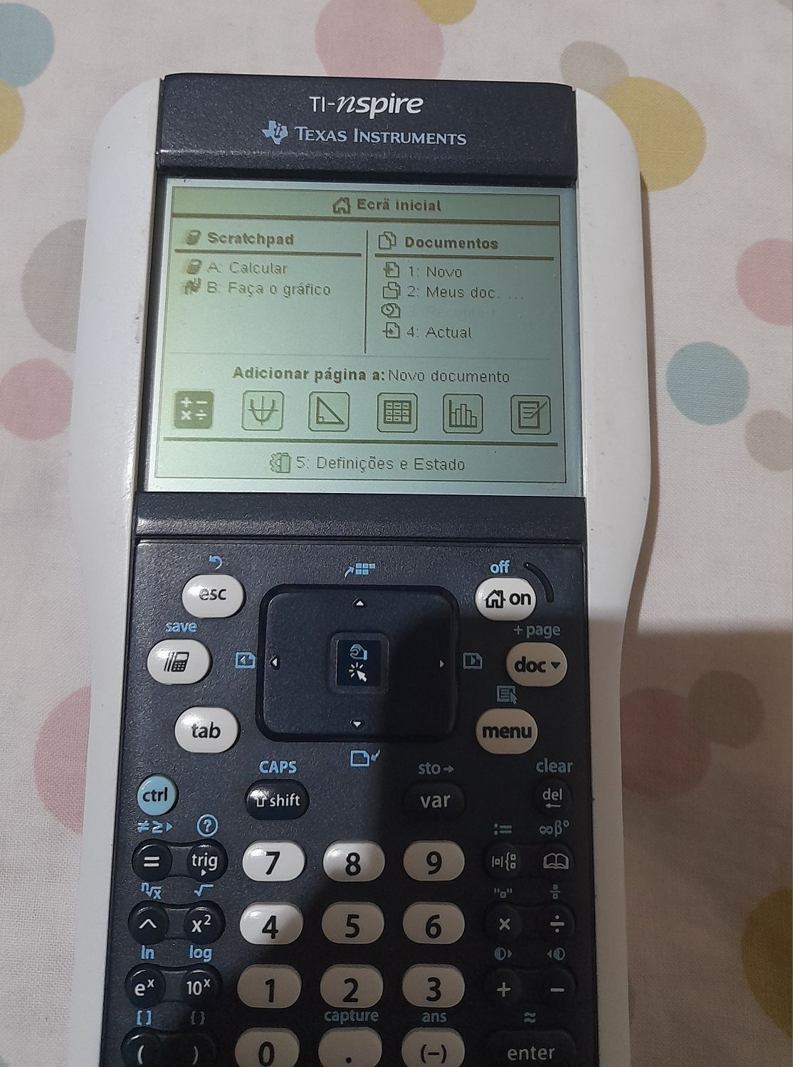 Calculadora Texas Instruments TI-Nspire com Touchpad